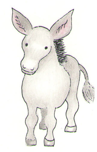 donkey matching card example
