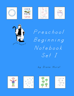 Preschool Beginning Notebook set 1