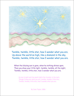 Preschool Beginning Notebook Set I Twinkle Twinkle Little Star